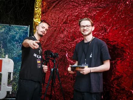 Yannick and Sebastian at the BMVAs